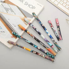 Load image into Gallery viewer, 1pc Spinning Pen Creative Rotating Gaming Foldable Pens Student Gift Toy Stress Pressure Releaser Penspinning Pen
