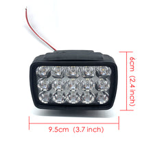 Load image into Gallery viewer, 15 LED Motorcycle Headlight Spot Light 1000LM For Motos Scooter Lighting Motorcycles Motos ATVs UTVs Scooter Lighting
