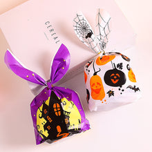 Load image into Gallery viewer, 50pcs Halloween Candy Bag Pumpkin Ghost Snack Biscuit Gift Bag Trick or Treat Kids Favors Halloween Party Decoration Supplies
