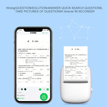 Load image into Gallery viewer, Portable Thermal Printer Mini Cat Print Paper Photo Pocket Thermal Printer 57mm Printing Wireless BT 200dpi Android IOS Printers
