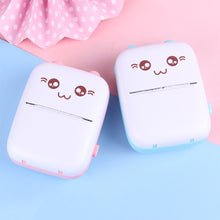 Load image into Gallery viewer, Portable Thermal Printer Mini Cat Print Paper Photo Pocket Thermal Printer 57mm Printing Wireless BT 200dpi Android IOS Printers

