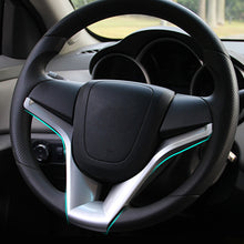 Load image into Gallery viewer, Car Steering Wheel Moulding Cover Trim Insert Sticker For Chevrolet Cruze Trax Tracker Auto Accessories Car Decorations
