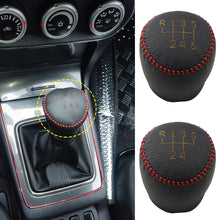 Load image into Gallery viewer, Car eather Gear Collars 5/6 Speed Car Shift Knob Cover Case for Chevrolet Cruze Sedan Hatchback 2009 - 2015 GE
