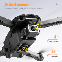 Load image into Gallery viewer, S128 Mini Drone 4K HD Camera Air Pressure Fixed Height Professional Three-Sided Obstacle Avoidance Foldable Quadcopter Toys
