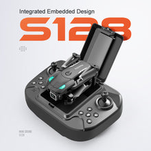 Load image into Gallery viewer, S128 Mini Drone 4K HD Camera Air Pressure Fixed Height Professional Three-Sided Obstacle Avoidance Foldable Quadcopter Toys
