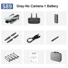 Load image into Gallery viewer, Mini Drone S89 pro 4k Profesional HD Dual Camera WiFi Fpv Drones Height Preservation Rc Helicopters Quadcopter Toys
