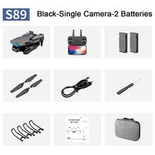 Load image into Gallery viewer, Mini Drone S89 pro 4k Profesional HD Dual Camera WiFi Fpv Drones Height Preservation Rc Helicopters Quadcopter Toys
