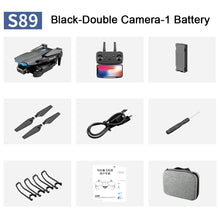 Load image into Gallery viewer, Mini Drone S89 pro 4k Profesional HD Dual Camera WiFi Fpv Drones Height Preservation Rc Helicopters Quadcopter Toys
