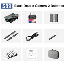 Load image into Gallery viewer, Mini Drone S89 pro 4k Profesional HD Dual Camera WiFi Fpv Drones Height Preservation Rc Helicopters Quadcopter Toys
