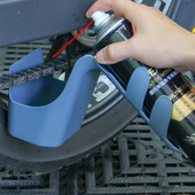 Load image into Gallery viewer, Motorcycle Bike Chain Oil Storage Tool Box Chain Cleaning Oil Splash-Proof Tool Widely Used Chain Oil Anti-spray Tool
