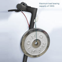 Load image into Gallery viewer, Electric Scooter Front Hanger Accessories Scooter Bag Helmet Dual Claw Hook Bags Grip Storage Holder Rack For Xiaomi M365/1S/Pro
