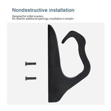 Load image into Gallery viewer, Electric Scooter Front Hanger Accessories Scooter Bag Helmet Dual Claw Hook Bags Grip Storage Holder Rack For Xiaomi M365/1S/Pro
