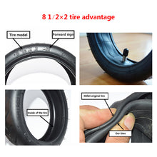 Load image into Gallery viewer, Electric Scooter Rubber Tire Durable 8 1/2*2 Inner Tube Front Rear Millet Wear Tires For Xiaomi M365 Accessories
