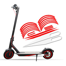 Load image into Gallery viewer, Night Riding Warning Strip Scooter Sticker Reflective PVC Scooter Decal Waterproof For Xiaomi Mijia M365 Scooter Accessories
