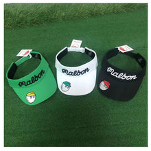Load image into Gallery viewer, Adjustable Women Sport Sun Visor Hats Empty Top Baseball Hat Tennis Ball Caps For Golf Beach Tennis Sports
