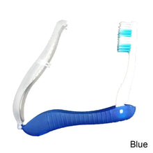 Load image into Gallery viewer, Disposable Foldable Hygiene Oral Portable Travel Camping Toothbrush Hiking Tooth Brush Tooth Cleaning Tools

