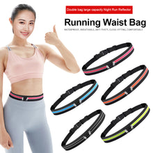 Load image into Gallery viewer, Adjustable Gym Bag Waterproof Sports Bag Running Waist Bag Pocket Running Cycling Jogging Waist Belt Pack Phone Pouch Pocket
