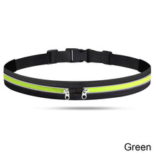 Load image into Gallery viewer, Adjustable Gym Bag Waterproof Sports Bag Running Waist Bag Pocket Running Cycling Jogging Waist Belt Pack Phone Pouch Pocket
