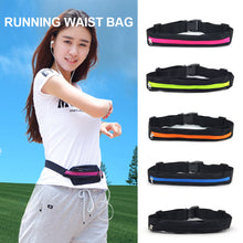Load image into Gallery viewer, Adjustable Gym Bag Waterproof Sports Bag Running Waist Bag Pocket Running Cycling Jogging Waist Belt Pack Phone Pouch Pocket
