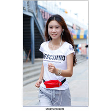 Load image into Gallery viewer, Adjustable Gym Bag Waterproof Sports Bag Running Waist Bag Pocket Running Cycling Jogging Waist Belt Pack Phone Pouch Pocket
