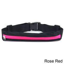 Load image into Gallery viewer, Adjustable Gym Bag Waterproof Sports Bag Running Waist Bag Pocket Running Cycling Jogging Waist Belt Pack Phone Pouch Pocket
