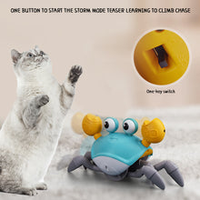 Load image into Gallery viewer, Induction Escape Crab Rechargeable Electric Pet Musical Toys Children'S Toys Birthday Gifts Interactive Toys Learn To Climb Toys

