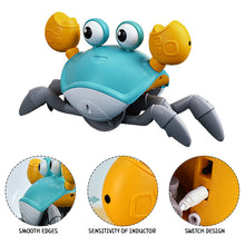 Load image into Gallery viewer, Induction Escape Crab Rechargeable Electric Pet Musical Toys Children'S Toys Birthday Gifts Interactive Toys Learn To Climb Toys
