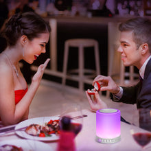 Load image into Gallery viewer, Night Light with Bluetooth Speaker, Smart Touch Sensor Bedside Lamp
