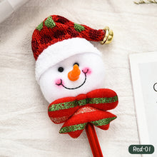 Load image into Gallery viewer, Christmas Pencil Christmas Stationery Gifts Cartoon Santa Snowman School Pencil Supplies Gifts Awards
