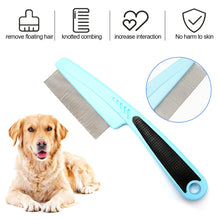 Load image into Gallery viewer, Pet Cat Comb Dogs Cat Hair Comb Cat Hair Massage Combs Dog Hair Remover Pet Dog Cat Brush Grooming Shedding Tool Pet Supplies
