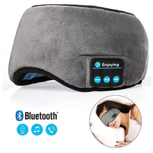 Load image into Gallery viewer, Soft Comfortable Bluetooth Sleeping Headphones Eye Mask Sleep Music Intelligent Bluetooth Headband Elastic Wireless Music Earphones
