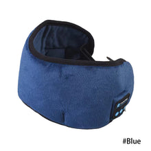 Load image into Gallery viewer, Soft Comfortable Bluetooth Sleeping Headphones Eye Mask Sleep Music Intelligent Bluetooth Headband Elastic Wireless Music Earphones
