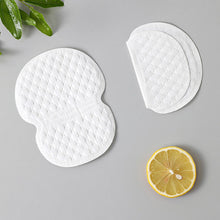 Load image into Gallery viewer, 10pcs Underarm Pads Perspiration Deodorant Pads Armpit Care Sweat Absorbent Pads Disposable Armpit Sweat Patches for Women Men

