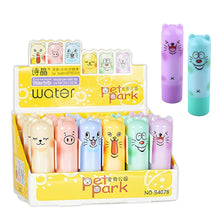 Load image into Gallery viewer, Moisturizing Anti Aging Long Lasting Portable Lip Balm Pure Natural Ingredients Lipstick Lip Balm Fix Dry Lips Cute Cartoon Lip Care
