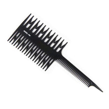 Load image into Gallery viewer, Professional Hair Comb Hair Dyeing Highlight Hair Brush Fish Wide Tooth Zone Comb Barber Hairdressing Comb Hair Styling Tool
