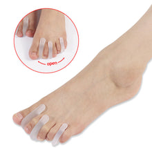Load image into Gallery viewer, A-line Silicone Overlapping Hallux Valgus Toe Separator Toe Correction Anti-wear Anti-toe Overlapper Bone Thumb Orthotics Corrector
