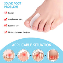 Load image into Gallery viewer, Bunion Bone Ectropion Adjuster Silicone Toes Separator Big Foot Hallux Valgus Splitter Corrector Feet Care Thumb Valgus Protector
