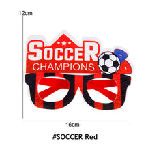 Load image into Gallery viewer, Qatar World Cup Glasses Decoration Photo Props Football World Cup Fan Supplies Party Glasses Soccer Fighting Glasses
