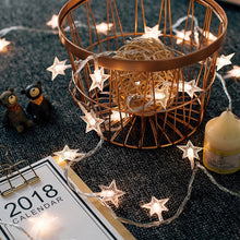 Load image into Gallery viewer, Christmas Decoration LED Star String Lights Christmas Light Battery Powered USB Plug Home Christmas Decoration Xmas Navidad
