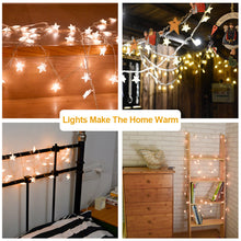 Load image into Gallery viewer, Christmas Decoration LED Star String Lights Christmas Light Battery Powered USB Plug Home Christmas Decoration Xmas Navidad
