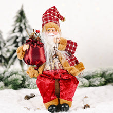 Load image into Gallery viewer, 35cm Santa Claus Doll Christmas Tree Ornament Merry Christmas Decorations For Home Xmas Navidad Gifts New Year 2023
