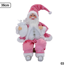 Load image into Gallery viewer, 35cm Santa Claus Doll Christmas Tree Ornament Merry Christmas Decorations For Home Xmas Navidad Gifts New Year 2023
