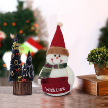 Load image into Gallery viewer, Christmas Snowman Santa Claus Doll Merry Christmas Ornaments Decorations For Home Xmas Navidad Noel Happy New Year 2023
