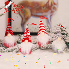 Load image into Gallery viewer, Merry Christmas Faceless Gnome Doll Ornaments For Xmas Tree Forest Old Man Hanging Pendant Decoration 2023 New Year
