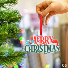 Load image into Gallery viewer, Mini Christmas Tree Ornaments All I Want For Christmas is Fuel New Year Christmas Tree Hanging Pendant Xmas Decoration
