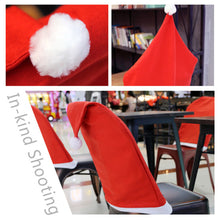 Load image into Gallery viewer, 1Pc/10Pcs Christmas Non-woven Chair Cover Dinner Table Chair Back Decor for Home Xmas Decoration New Year Party Supplies
