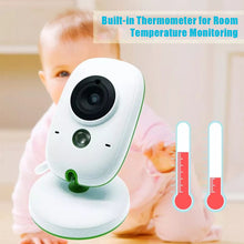 Load image into Gallery viewer, Baby Monitor VB602 IR Night Vision Temperature Monitor Lullabies Intercom VOX Mode Video Baby Camera Walkie Talkie Babysitter

