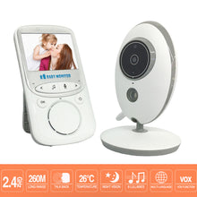 Load image into Gallery viewer, Wireless LCD Audio Video Baby Monitor VB605 Radio Nanny Music Intercom IR 24h Portable Baby Camera Baby Walkie Talkie Babysitter
