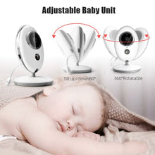 Load image into Gallery viewer, Wireless LCD Audio Video Baby Monitor VB605 Radio Nanny Music Intercom IR 24h Portable Baby Camera Baby Walkie Talkie Babysitter
