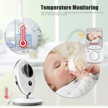 Load image into Gallery viewer, Wireless LCD Audio Video Baby Monitor VB605 Radio Nanny Music Intercom IR 24h Portable Baby Camera Baby Walkie Talkie Babysitter
